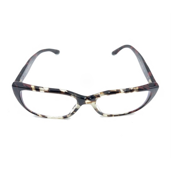 Prada VPR 08T U6K-1O1 Brown Red Tan Marble Eyeglasses Frames 53-16 140 Italy - Picture 2 of 12